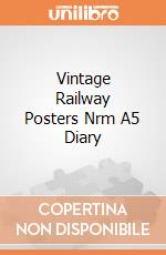 Vintage Railway Posters Nrm A5 Diary giochi