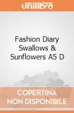 Fashion Diary Swallows & Sunflowers A5 D giochi