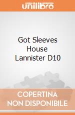 Got Sleeves House Lannister D10 gioco