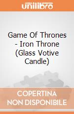 Game Of Thrones - Iron Throne (Glass Votive Candle) gioco di Insight