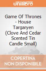Game Of Thrones - House Targaryen (Clove And Cedar Scented Tin Candle Small) gioco di Insight