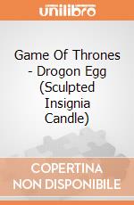 Game Of Thrones - Drogon Egg (Sculpted Insignia Candle) gioco di Insight