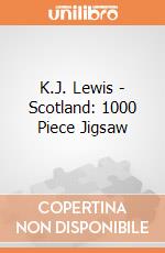 K.J. Lewis - Scotland: 1000 Piece Jigsaw giochi