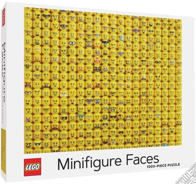 Lego / Clair,Michelle / Ortiz,Lydia - Lego Minifigure Faces Puzzle gioco