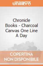 Chronicle Books - Charcoal Canvas One Line A Day giochi