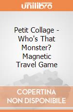 Petit Collage - Who's That Monster? Magnetic Travel Game giochi