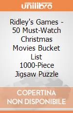 Ridley's Games - 50 Must-Watch Christmas Movies Bucket List 1000-Piece Jigsaw Puzzle giochi
