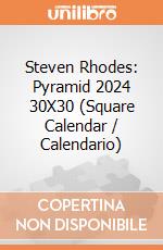 Steven Rhodes: Pyramid 2024 30X30 (Square Calendar / Calendario)  giochi