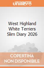 West Highland White Terriers Slim Diary 2026 giochi