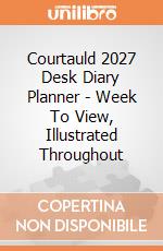 Courtauld 2027 Desk Diary Planner - Week To View, Illustrated Throughout giochi