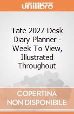 Tate 2027 Desk Diary Planner - Week To View, Illustrated Throughout giochi