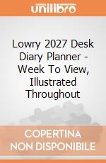Lowry 2027 Desk Diary Planner - Week To View, Illustrated Throughout giochi