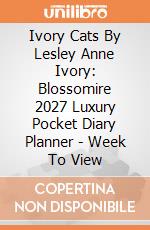 Ivory Cats By Lesley Anne Ivory: Blossomire 2027 Luxury Pocket Diary Planner - Week To View giochi