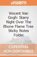 Vincent Van Gogh: Starry Night Over The Rhone Flame Tree Sticky Notes Folder giochi