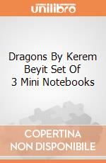 Dragons By Kerem Beyit Set Of 3 Mini Notebooks giochi