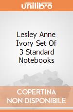 Lesley Anne Ivory Set Of 3 Standard Notebooks giochi
