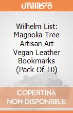 Wilhelm List: Magnolia Tree Artisan Art Vegan Leather Bookmarks (Pack Of 10) giochi