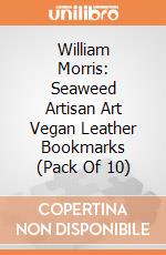 William Morris: Seaweed Artisan Art Vegan Leather Bookmarks (Pack Of 10) giochi