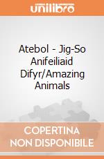 Atebol - Jig-So Anifeiliaid Difyr/Amazing Animals giochi