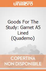 Goods For The Study: Garnet A5 Lined (Quaderno) giochi