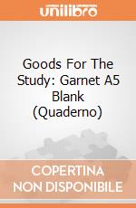 Goods For The Study: Garnet A5 Blank (Quaderno) giochi