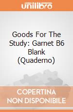 Goods For The Study: Garnet B6 Blank (Quaderno) giochi