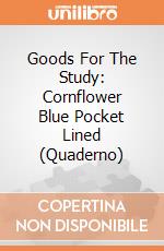 Goods For The Study: Cornflower Blue Pocket Lined (Quaderno) giochi