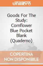 Goods For The Study: Cornflower Blue Pocket Blank (Quaderno) giochi