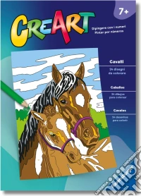 Creart - Album Da Colorare: Cavalli giochi
