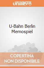 U-Bahn Berlin Memospiel giochi