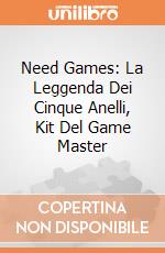 Need Games: La Leggenda Dei Cinque Anelli, Kit Del Game Master giochi