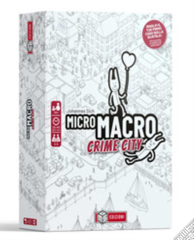 Ms Edizioni: Micromacro: Crime City (Ristampa) gioco