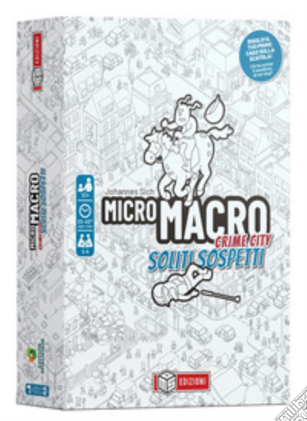 Ms Edizioni: Micromacro: Crime City - Soliti Sospetti gioco