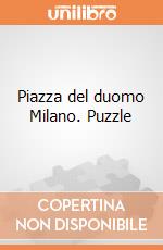 Piazza del duomo Milano. Puzzle giochi
