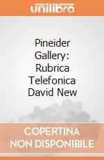 Pineider Gallery: Rubrica Telefonica David New giochi