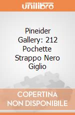 Pineider Gallery: 212 Pochette Strappo Nero Giglio giochi
