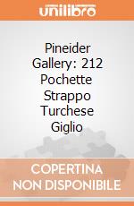 Pineider Gallery: 212 Pochette Strappo Turchese Giglio giochi