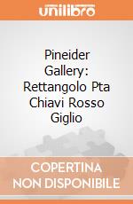 Pineider Gallery: Rettangolo Pta Chiavi Rosso Giglio giochi