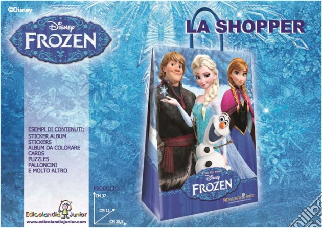 Frozen - Shopper gioco di Edicolandia Junior