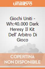 Giochi Uniti - Wh:40.000 Dark Heresy Il Kit Dell' Arbitro Di Gioco giochi