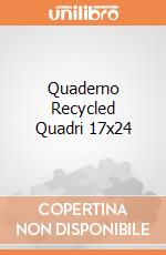 Quaderno Recycled Quadri 17x24 gioco di ImaginArs