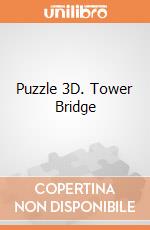 Puzzle 3D. Tower Bridge puzzle