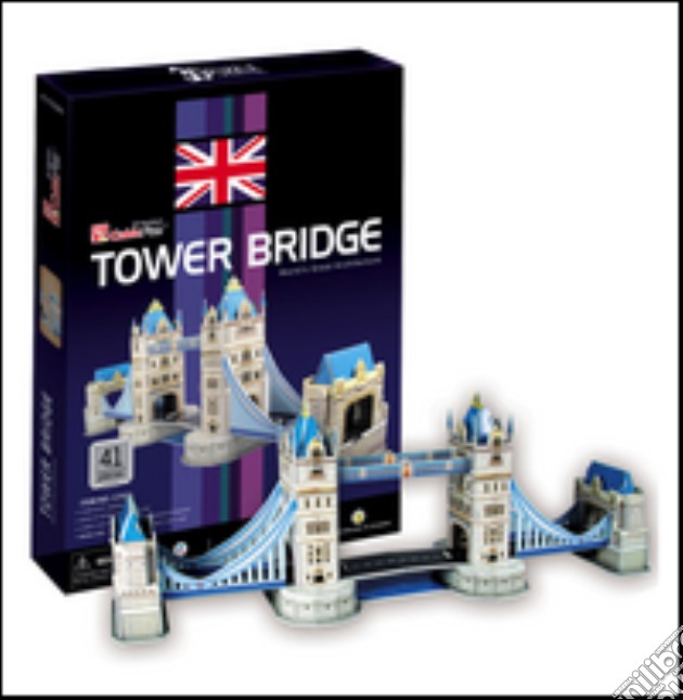 Puzzle 3D 2. Tower bridge puzzle