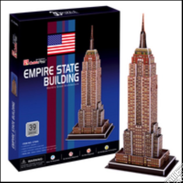 Puzzle 3D 2. Empire State Building puzzle