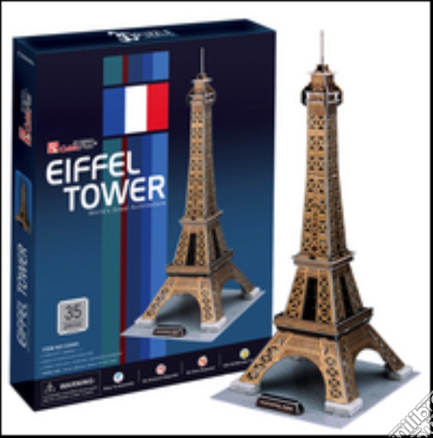 Puzzle 3D 2. Torre Eiffel puzzle