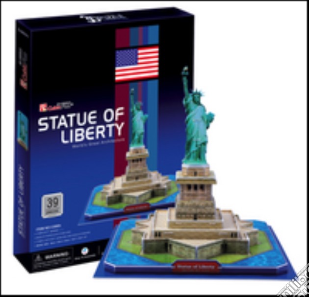 Puzzle 3D 2. Statua della libertà puzzle