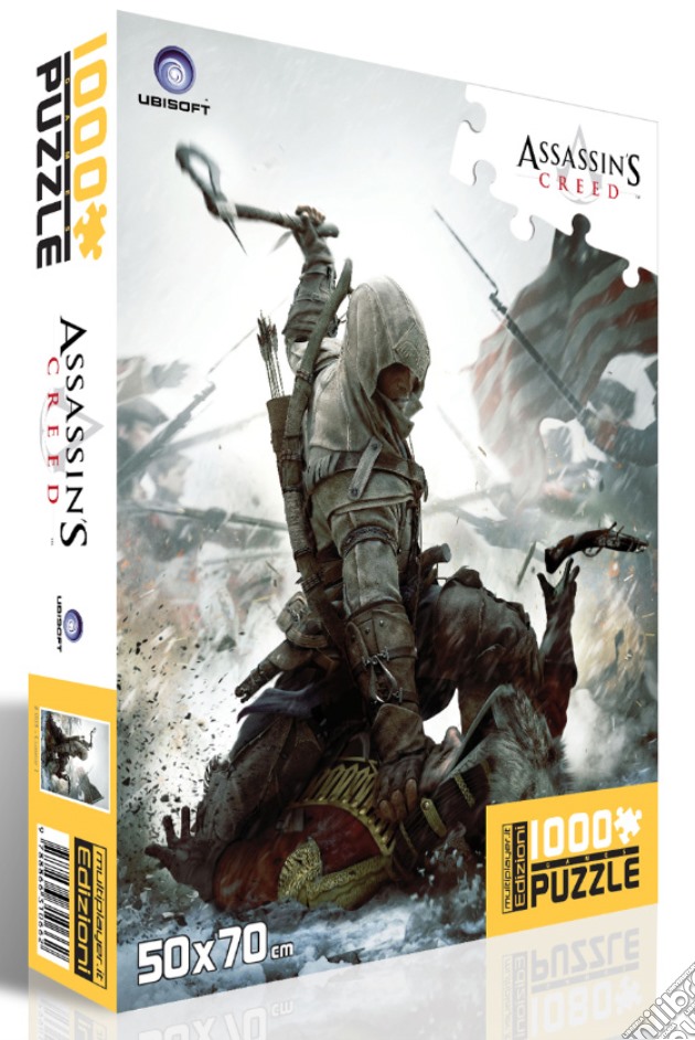 Assassin's Creed: Puzzle 1000 Pz - Connor Verticale puzzle di Multiplayer.it