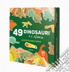 49 dinosauri e un asteroide. Un puzzle preistorico. Ediz. a colori gioco di Maupetit Léa