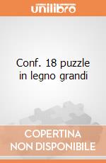 Conf. 18 puzzle in legno grandi