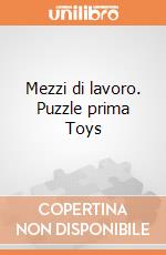 Mezzi di lavoro. Puzzle prima Toys giochi